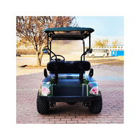 Voiturette de golf électrique professionnelle à batterie lithium, personnalisée et best-seller, 2 places, vitesse 30-50 km/h, autonomie 70-90 km