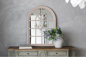 <span class=keywords><strong>Espejo</strong></span> arqueado decorativo de fábrica, <span class=keywords><strong>espejo</strong></span> de madera de cuerpo entero para decoración de muebles de sala de estar, espejos de <span class=keywords><strong>ventana</strong></span> - Product Image 5