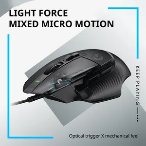 لوجيتك G502 X ماوس سلكي للألعاب LIGHTFORCE هجين أوبتكال ميكانيكي أساسي مفاتيح HERO 25K مستشعر ألعاب