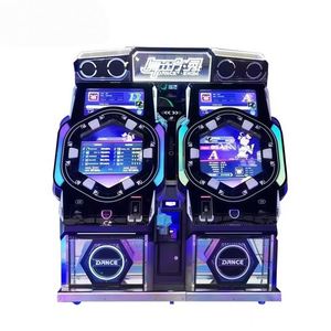 เครื่องเล่นเกมเต้นรำแบบใหม่ รุ่น Dance Cube สำหรับสองคน ใช้มือผลักเล่น - อุปกรณ์เกมสำหรับเกมเต้นรำ - Product Image 2