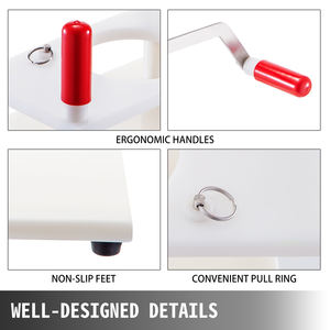 Horus Presse à <span class=keywords><strong>hamburger</strong></span> 6 trous Machine à <span class=keywords><strong>hamburger</strong></span> manuelle pour poulet <span class=keywords><strong>poisson</strong></span> Moule à <span class=keywords><strong>hamburger</strong></span> et équipement pour la fabrication de produits carnés - Product Image 6