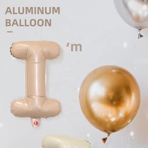 BONA A ~ Z بالونات فويل بحروف كريستال جيلي بالونات مخصصة لعيد ميلاد سعيد عيد ميلاد عيد ميلاد موضوع حفلة - Product Image 5