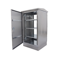 Boîtier de distribution extérieur étanche IP54, armoire réseau électronique extérieure en acier inoxydable et aluminium