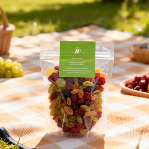 Bolsas Personalizadas Reciclables de Grado Alimenticio con Cierre Hermético y Ventana Transparente <span class=keywords><strong>para</strong></span> Envasado de Frutas y Verduras Secas - Product Image 2