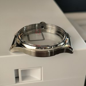 Boîtier <span class=keywords><strong>de</strong></span> <span class=keywords><strong>montre</strong></span> 44 mm en acier inoxydable 316L à double dôme en verre saphir, compatible avec les mouvements ETA 6497 6498 Haiou St36 - Vente chaude - Product Image 4
