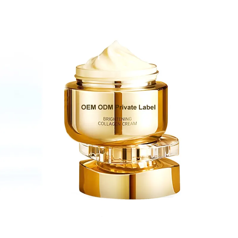 Miglior collagene crema per il viso per la pelle chiara OEM ODM 50G pori restringere idratante pelle rassodante Lifting crema per il viso per la pelle luminosa