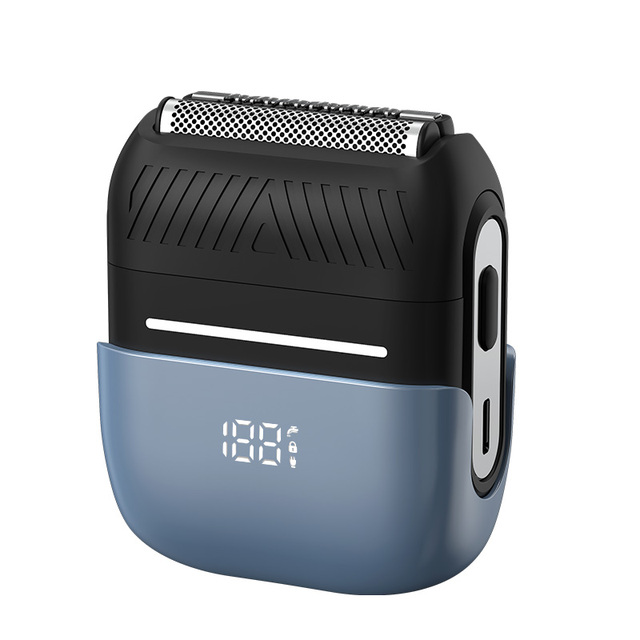 RAYCO 7000rpm Portable Electric Foil Shaver for Men-Mini Pocket Size Face & Body Beard Shaver USB Charging Waterproof RV Use
