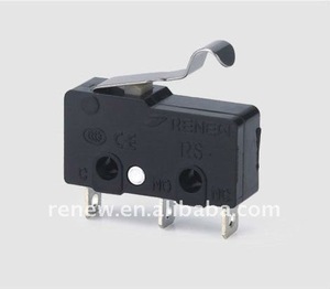 <span class=keywords><strong>Micro</strong></span>-interrupteurs Renouvelés Série <span class=keywords><strong>RS</strong></span> 5/10/0.1, Interrupteur Subminiature SPDT/SPST à Levier en Acier Inoxydable, Certifié CE, IP40 pour Usage Domestique - Product Image 6