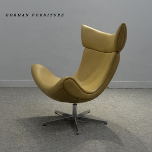 戈尔曼家具北欧伊莫拉蜗牛单人懒人沙发虎灯奢华斜躺休闲转椅 - Product Image 4