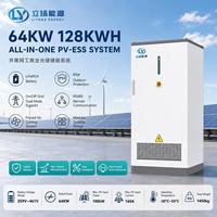 Gabinete de Almacenamiento de Energía Todo en Uno con Batería de Iones de Litio, Conexión CC, Fuera de la Red, Protección IP54 y Capacidad de 1028 kWh