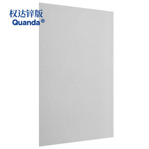 Nieuw Product Chemische Fotogravure Zink Etsplaat Goud Stempelen Zinkplaat - Product Image 1