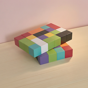 Dropshipping Shopify Fulfillment Puzzle Building <b>Blocks</b> Kids Cube Construction Toy Model Toy - Product Image 5