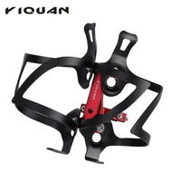 Support de Bouteille d'Eau en Alliage d'Aluminium Durable pour Vélo de Route et VTT, Porte-Bouteille Ajustable avec Étagère d'Extension
