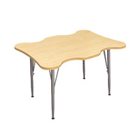 Bureau d'étudiant réglable en hauteur, bureau de classe, bureau d'activité scolaire