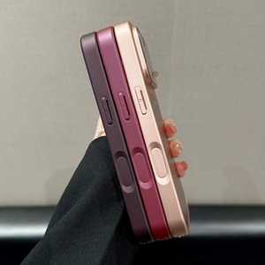 เคสโทรศัพท์แบบแม่เหล็กสัมผัสนุ่มสีดั้งเดิมสำหรับ iPhone 18 17 16 15 pro max พร้อมกรอบเลนส์ป้องกันการกระแทก - Product Image 4