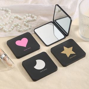 Foldable Mini Square Makeup <b>Mirror</b> Portable Hand <b>Mirrors</b> Double-sided <b>Compact</b> <b>Mirror</b> - Product Image 5