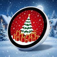 Nuevo Insignia Digital Inteligente con Pantalla LED de Píxeles, Insignia Electrónica Interactiva, Pins de Anime