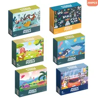 Promotion Jouets De Puzzle Pour Adultes Jeux 280 Pièces Puzzle En Papier Aggloméré Épais Enfants Jouet Éducatif Puzzle Scie Sauteuse