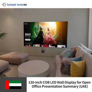 Canbest Micro COB 8K p0.9 p1.2 p1.5 siêu mỏng Màn hình LED trong nhà cong LED hiển thị pantalla LED bức tường video cho rạp hát tại nhà - Product Image 6