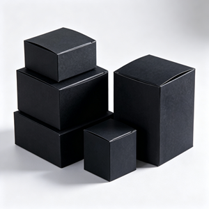 Cajas de Embalaje de Papel Rígido Desechables Personalizadas, Caja de Cartón Corrugado para Envíos con Logotipo Impreso, Caja de Envío Flexográfica UV para Herramientas de Maquillaje - Product Image 3
