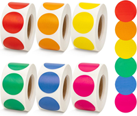 Benutzer definierte Größe Bunte Kinder Schreib aufkleber Druckbare leere Papiere ti ketten für die Verpackung