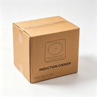 Boîte d'emballage personnalisée pour cuisinière à induction, boîte d'expédition en carton ondulé résistant à l'eau pour appareils électroménagers