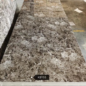 Panel de Pared de Mármol con Acabado Brillante AMER UV, Fácil de Instalar, Impermeable, Ecológico, Decoración de Interiores, Nuevo Diseño, Lámina de PVC - Product Image 2