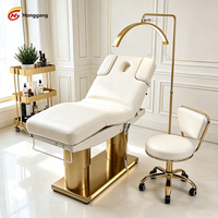 Table de massage électrique moderne à 3 moteurs avec éponge haute densité pour équipement de salon professionnel