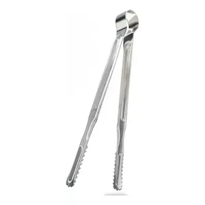 Ergonomic Silver <b>Kitchen</b> <b>Tongs</b> for Barbecue - Product Image 1
