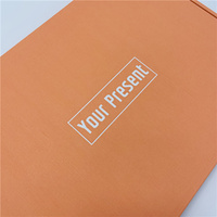 Rideau de drap de lit recyclable en couleurs avec logo personnalisé boîte d'emballage à plat pour l'expédition
