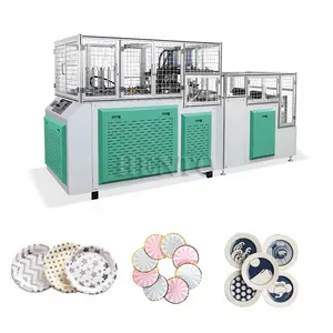 Simple Structure Bagasse Paper Plate Making Machine / Disposable Paper Plate Make Machine / Fully Automatic Paper Plate Machine