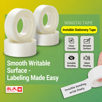 Cinta Adhesiva Invisible con Acabado Esmerilado y Patrón Personalizado para Uso en Oficina