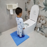 Tapis de sol antidérapant de haute qualité pour salle de bain, absorbant, en forme de U, jetable, parfumé