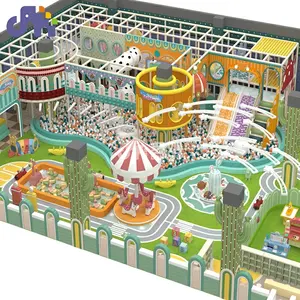 Domerry amusement design personnalisé commercial intérieur aventure parc balançoire ensembles aire de jeux pour enfants ensemble de jeux