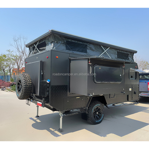 15 pies de fábrica nueva caravana de lujo RV autocaravana remolque de viaje Pop Top <span class=keywords><strong>Camper</strong></span> caravana híbrida para la venta - Product Image 5