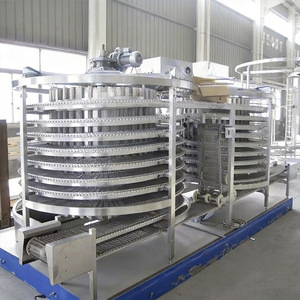 Congelatore per <span class=keywords><strong>Alimenti</strong></span> ad Alta Capacità, Macchina Congelatrice a Doppia Spirale 500kg/h per Pasticceria e <span class=keywords><strong>Alimenti</strong></span> Condizionati - Product Image 2