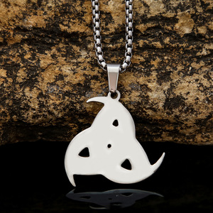 Yunnique-collar con colgante de acero inoxidable con tótem solar vikingo, diseño geométrico unisex, joyería de regalo - Product Image 2