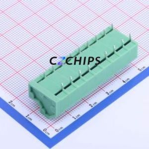 KF237-5.08-9P Spring Terminal Block Through hole Component (THT),P=5.08mm Connector 1x9P 5.08mm Green 9P - Product Image 2