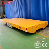Plateforme de transfert sur rail basse tension 48V 2t 5t 20t 25t CE pour le transport de matériaux de construction, chariot de transfert guidé sur rail
