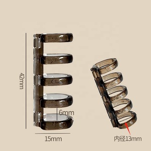 2024 nuovo anello raccoglitore a fogli mobili a 5 fori per Notebook anelli a spirale con fermaglio e pinza per legatura di materiale scolastico - Product Image 6