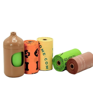 Factory Direct Sales Eco-Friendly Biodegradable <b>Compostable</b> Cartoon Simple Pet Poop <b>Bags</b> for Dogs & Cats - Product Image 1