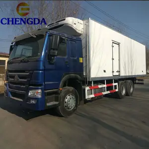 Second Hand Howo Load Three Tons Refrigerator Truck For Sale