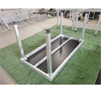 Plate-forme de scène Portable en aluminium plate-forme de scène Standard européenne pour Concert intérieur/extérieur