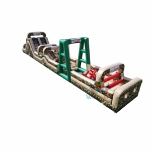 Équipement de <span class=keywords><strong>parcours</strong></span> d'obstacles <span class=keywords><strong>Ninja</strong></span> Warrior commercial, <span class=keywords><strong>parcours</strong></span> d'obstacles gonflable pour enfants et adultes, matériau PVC, installation facile, 2000 kg - Product Image 1