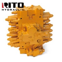 Vanne hydraulique principale RITO 723-47-20403 PC200-7 7234720403, ensemble de vanne de commande pour excavatrice, machines de construction, usage intensif