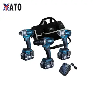 ATO Power Tools N Trong Một Hotsale Mềm Xử Lý 3.0Ah 4.0Ah 5.0Ah 21V Makita 20 Piece Combo Kit