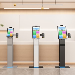 15.6 21.5 Configuration modulaire personnalisée Kiosque de machine à commande automatique Scanner QR <span class=keywords><strong>Imprimante</strong></span> Pos Lecteur Rfid Kiosque de libre-service personnalisé - Product Image 1