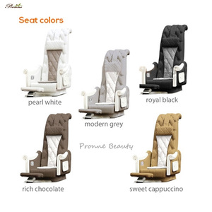 Silla de masaje de pedicura de espalda alta de lujo Royal Queen pipeless bella para salón de belleza - Product Image 3