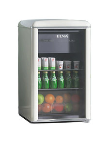 EUNA/YouNuo Réfrigérateur compact rétro 110L à dégivrage automatique pour boissons, idéal salon, bureau, appartement, <span class=keywords><strong>rouge</strong></span> - Product Image 5