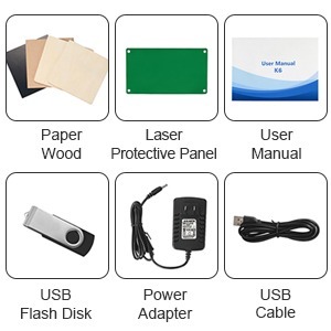 Descuento por Tiempo Limitado: Máquina de Grabado Láser Mini de Alta Precisión <span class=keywords><strong>Wainlux</strong></span> <span class=keywords><strong>K6</strong></span> con Diodo de Refrigeración por Aire y Control por Aplicación, 3W, para Cuero - Product Image 6